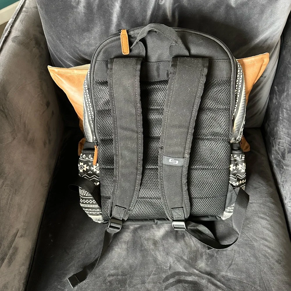 Solo New York Saratoga Tribal Southwestern Laptop Travel Backpack Unisex